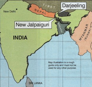 Localisation du D.H.R.